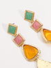 Clara | Geometric Drop Ohrringe