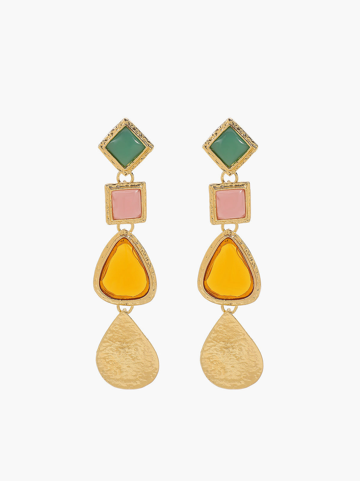 Clara | Geometric Drop Ohrringe
