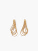 Leonie | Elegante Quasten-Ohrringe in Gold