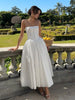 Serendipity Frenchy | Fließendes Midi-Kleid
