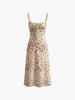 Lara | Midi Kleid mit floralem Print