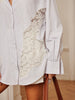 Philipp | Hemd mit Streifen und Spitzen-Patchwork