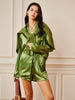 Leon | Satin Shorts Set