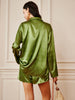 Leon | Satin Shorts Set