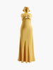 Livia | Elegantes Satin-Halterkleid
