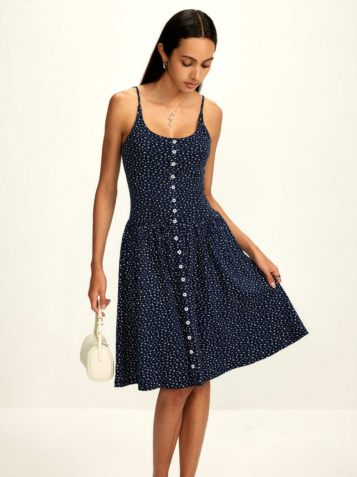 Isabel | Druckkleid aus reiner Baumwolle