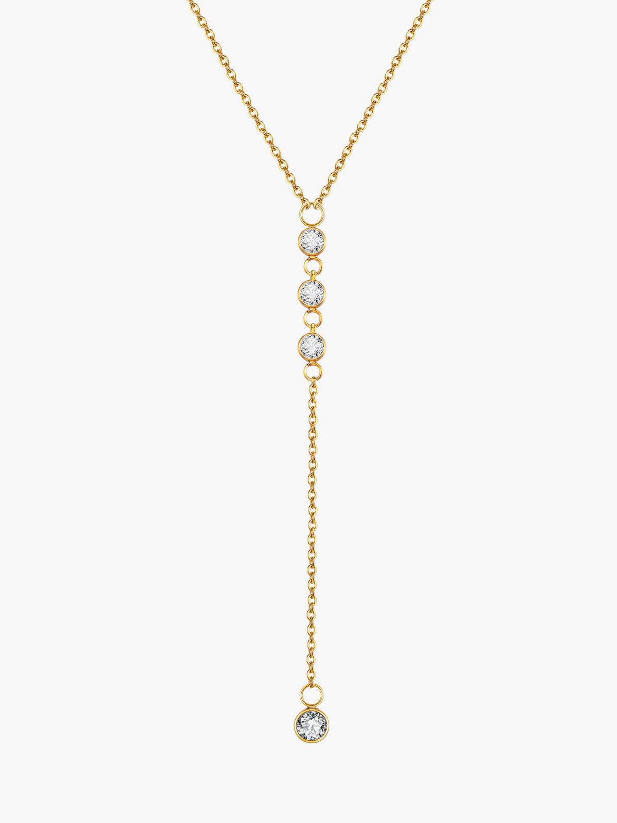 Nora | Elegantes Liana Halsband mit Rhinestones