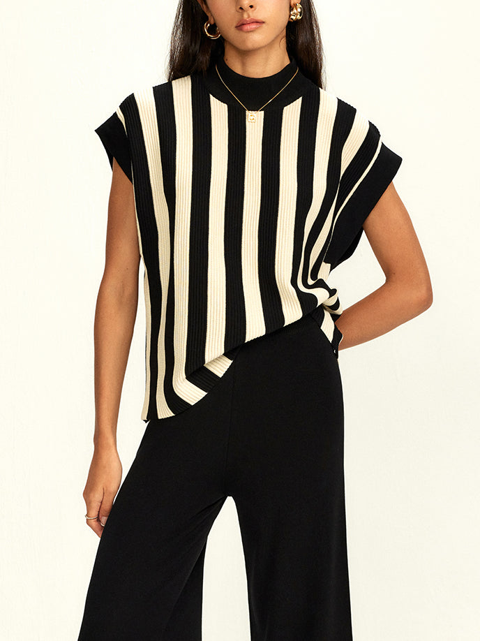 Felix | Gestreiftes Jersey-Top-Hosen-Set