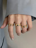 Mia | Elegante Tunnel-Hoops im 3er-Set