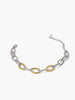 Leon | Elegantes Armband aus Gold und Silber