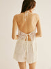 Leonie | Halter Floral Sheer Hosen Set