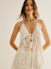 Leonie | Halter Floral Sheer Hosen Set