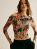 Stilvolle Crop Bluse | Retro Asymmetrische Kragen Bluse