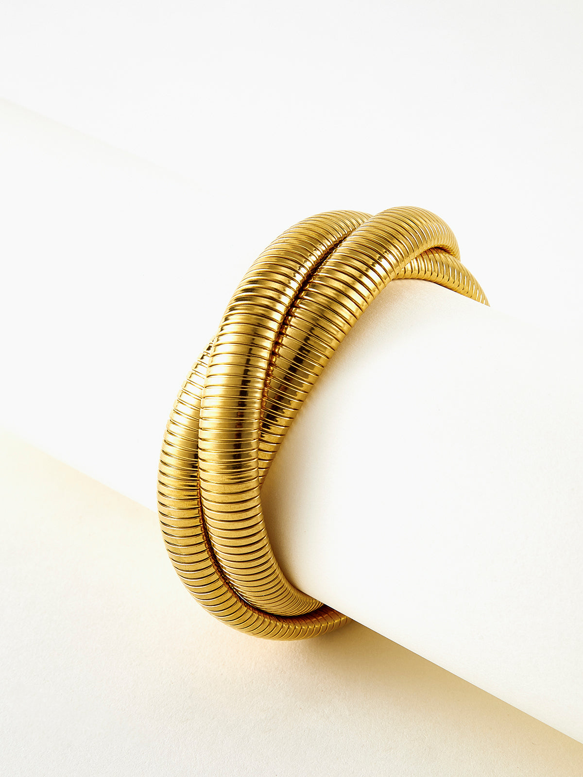 Leonie | Triple Hoop Twist Armband