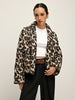 Laura | Eleganter Leoparden-Print Wintermantel