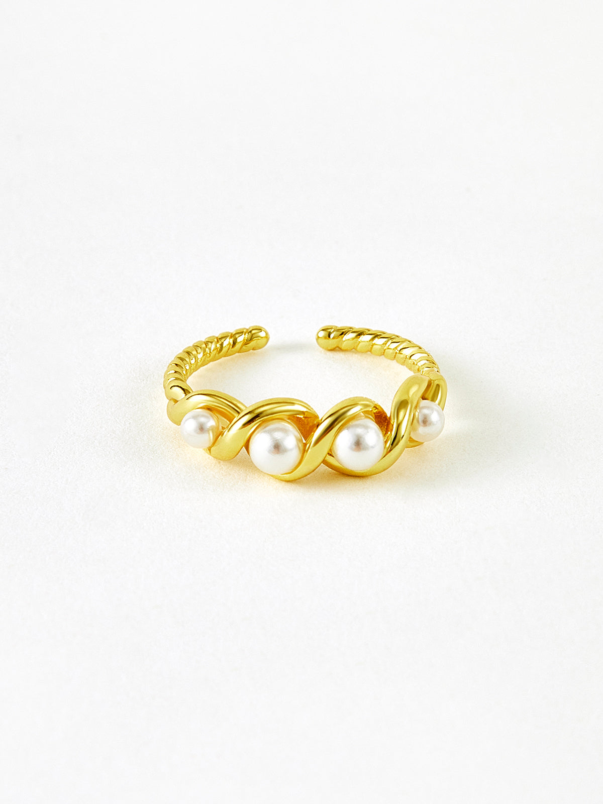 Emilia | Eleganter Perlenschmuck-Ring