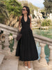 Clara | Halterloses Kleid mit Taschen