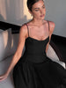 Lisa | Plissiertes Maxikleid
