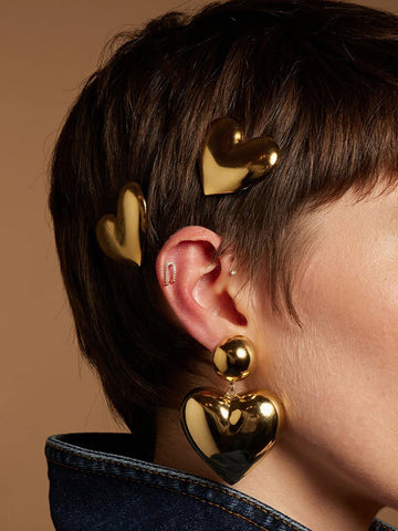 Amelie | Elegante Haarklammer mit Herzmotiv