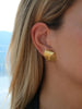 Clara | Chunky Goldene Gedrehte Ohrringe
