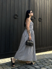 Emilia | Ärmelloses Maxikleid im Streifen-Design