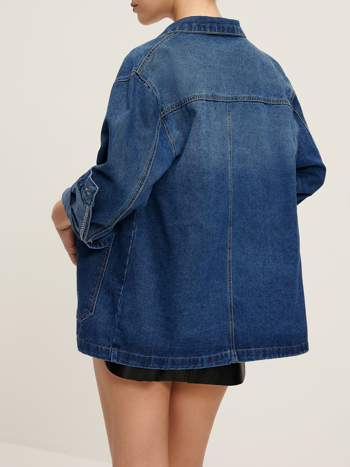 Max | Lässige Denim-Jacke mit Revers