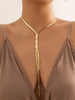 Lara | Elegante Quasten-Halskette in Gold