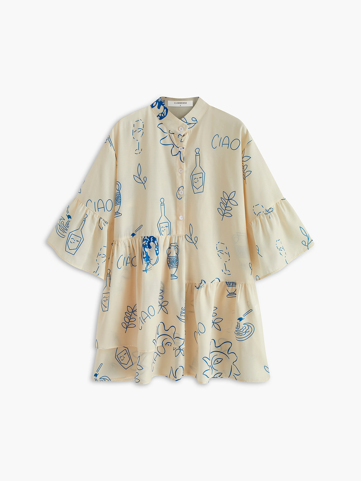 Luisa | Oversized Sommerkleid mit Sonnenprint