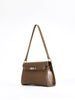 Stilbewusste Begleiterin | Flap Soft-Buckle Tote Bag