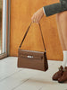 Stilbewusste Begleiterin | Flap Soft-Buckle Tote Bag