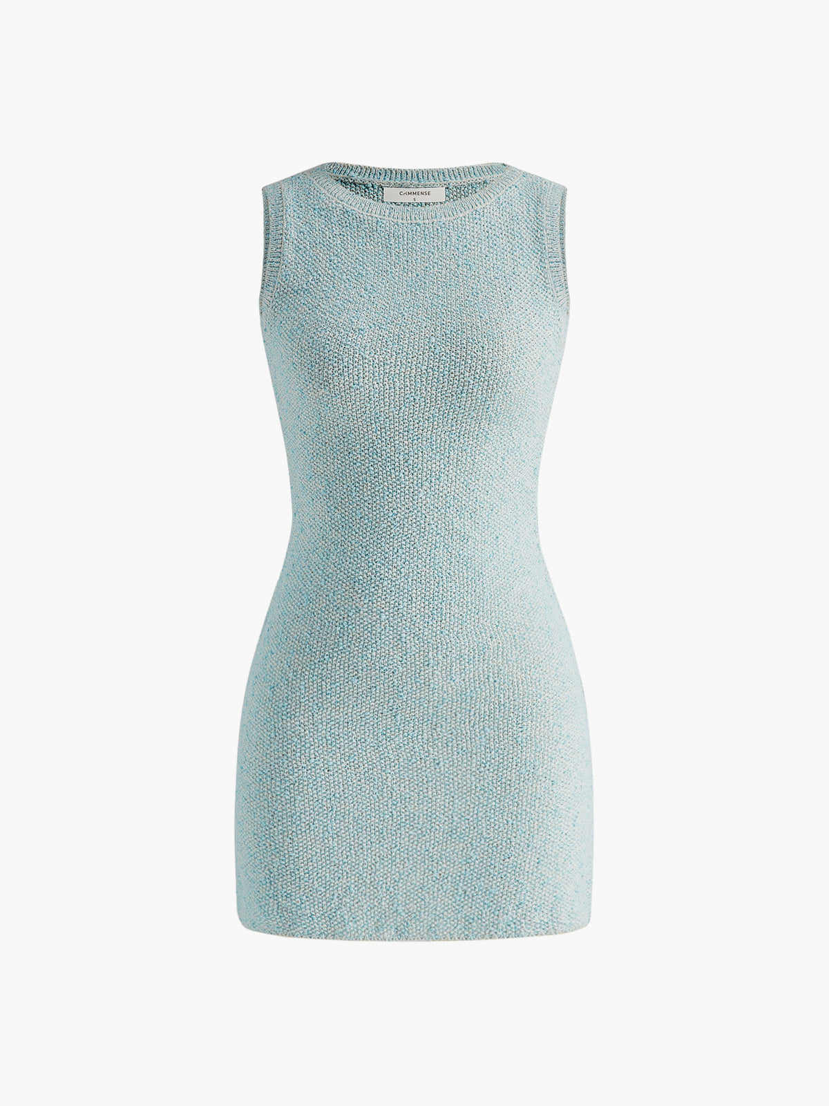 Clara | Schlankes Strickkleid mit Rundhalsausschnitt