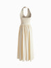 Clara | Halterloses Kleid mit Taschen