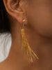Lara | Goldene Quastenohrstecker
