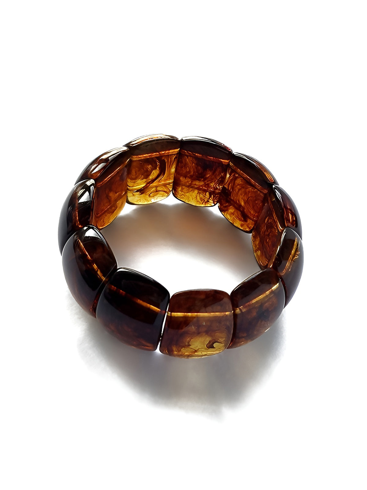 Marlene | Acrylarmband mit Marmor-Kristalltextur