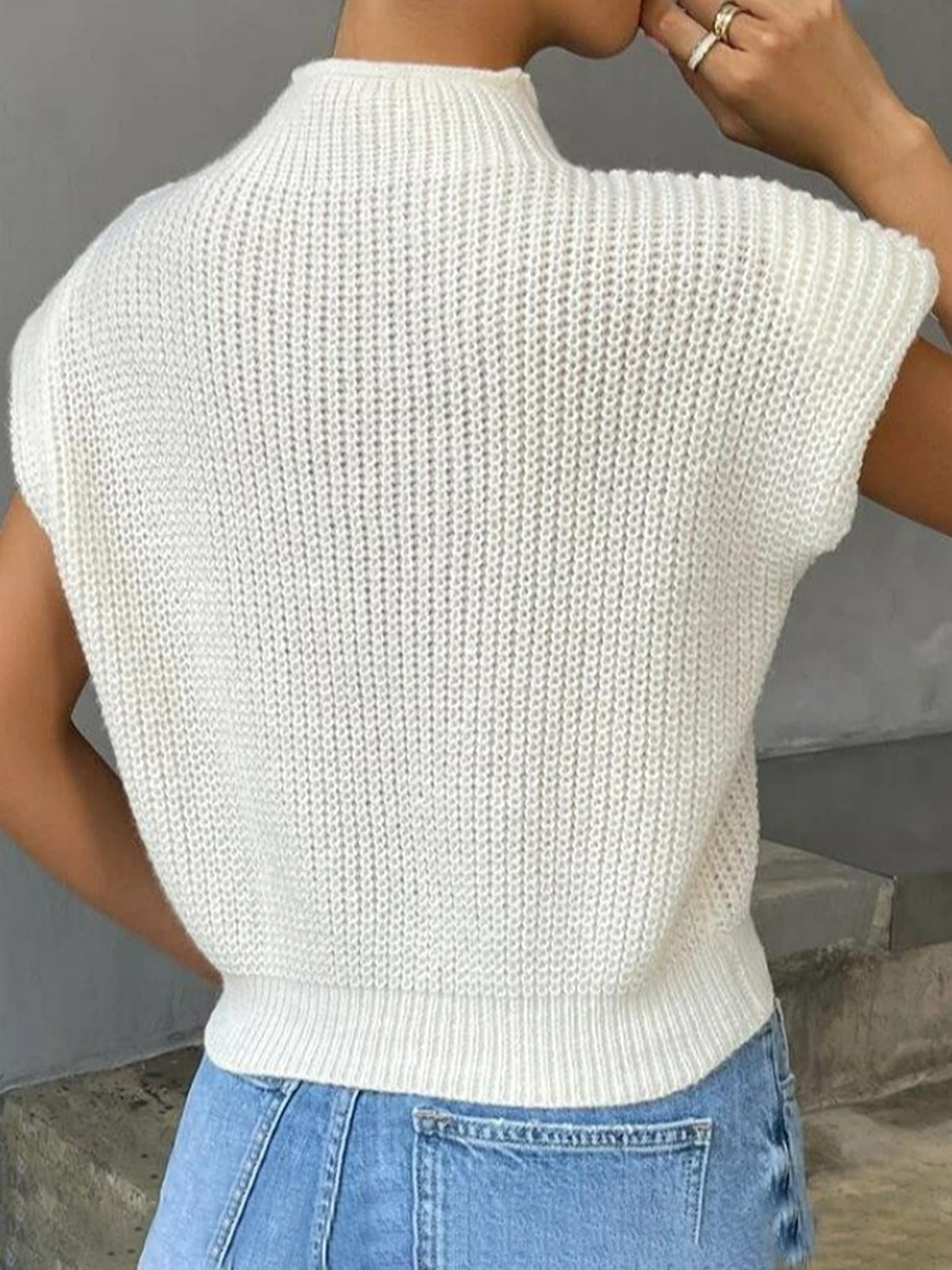 Max | Eleganter Strickwesten Pullover