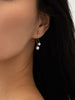 Romy | Elegante Perlenohrringe