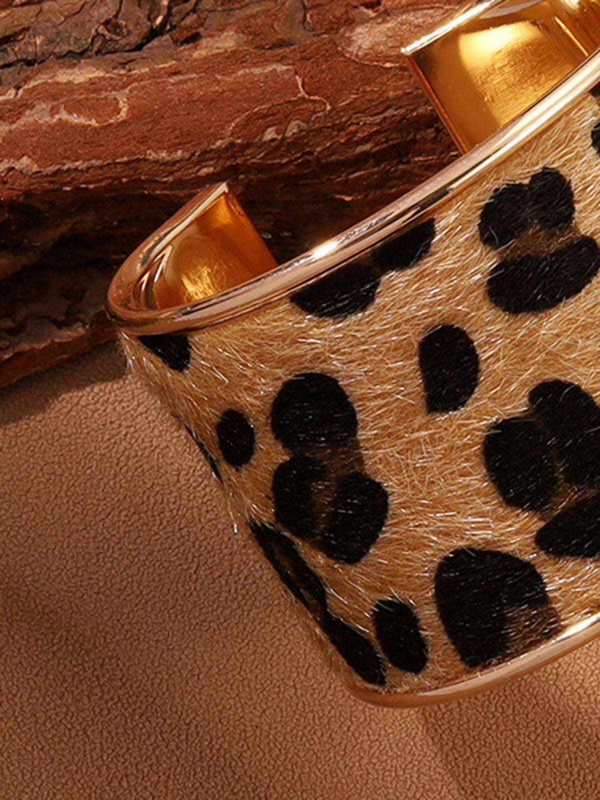 Lisa | Leopardenmuster Tunnelarmband