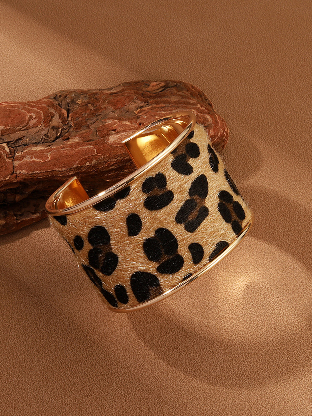 Lisa | Leopardenmuster Tunnelarmband