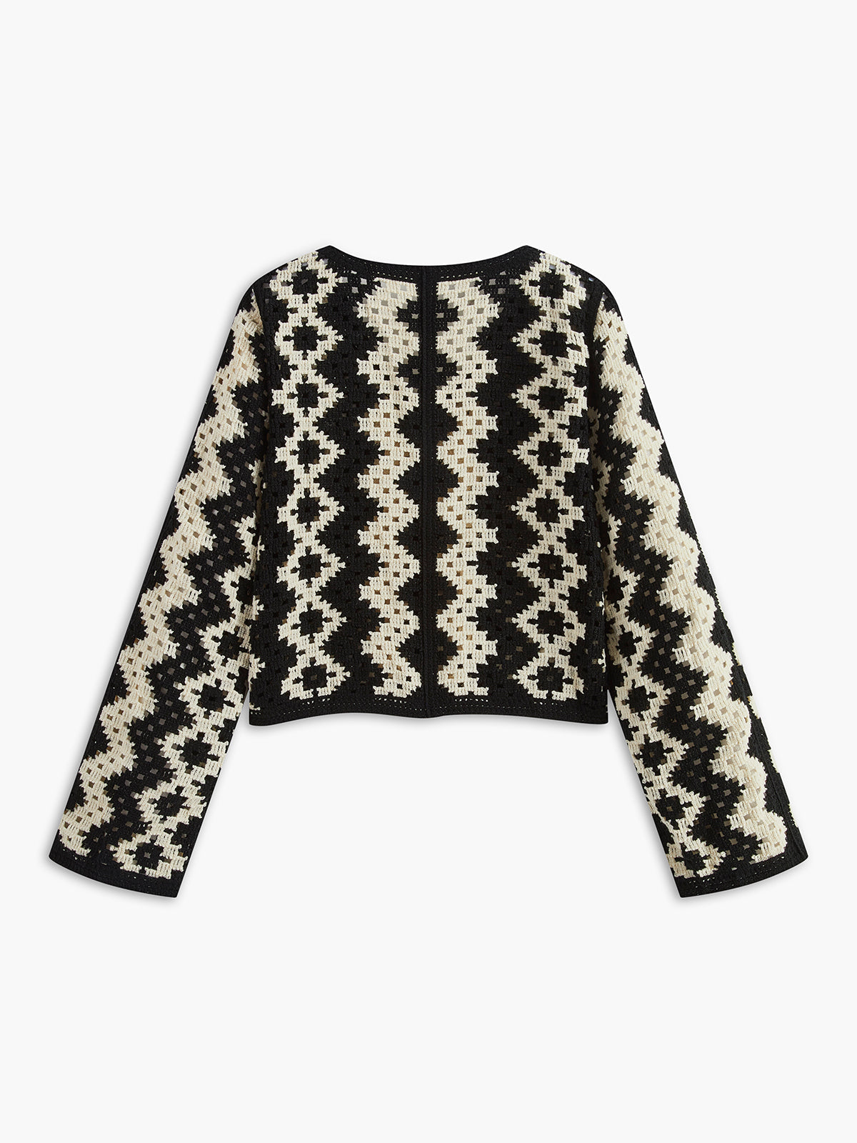 Lena | V-Ausschnitt Chevron Cardigan