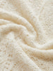 Klara | Florales Hohlg gestricktes Langarmtop mit Rundhalsausschnitt