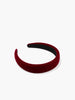 Clara | Minimalistisches Vintage-Velours-Haarband