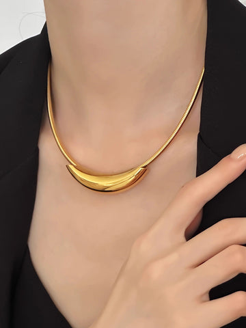 Caroline | Chic O-Ring Choker Halskette