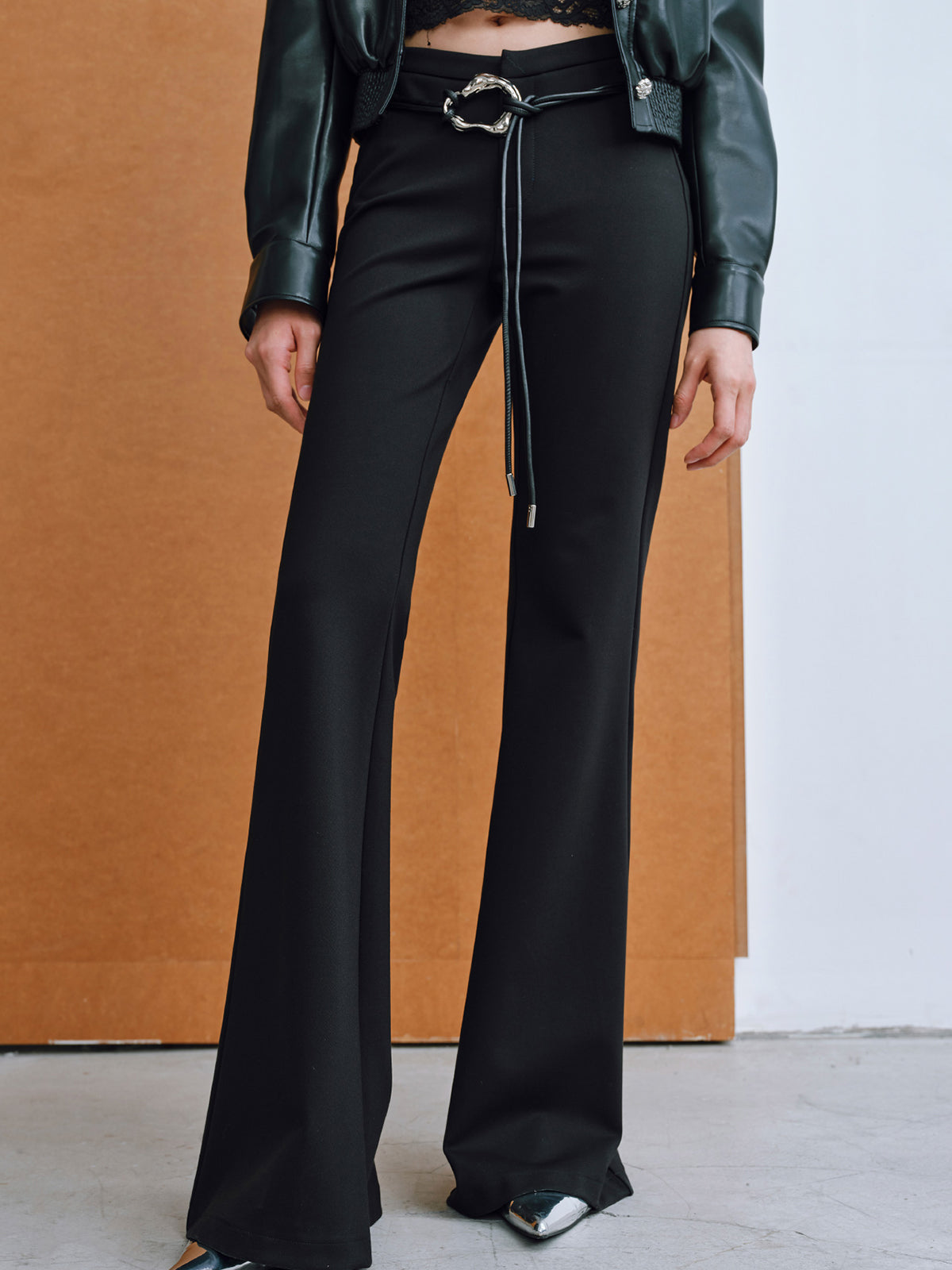 Benjamin | Minimalistischer Doppel-Seil-Lariat-Gürtel