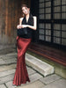 Clara | Eleganter Satin-Maxi-Rock