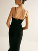 Clara | Elegantes Jersey Slim Cami Bubble Kleid