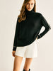 Max | Modischer Turtleneck Pullover mit Kontraststreifen