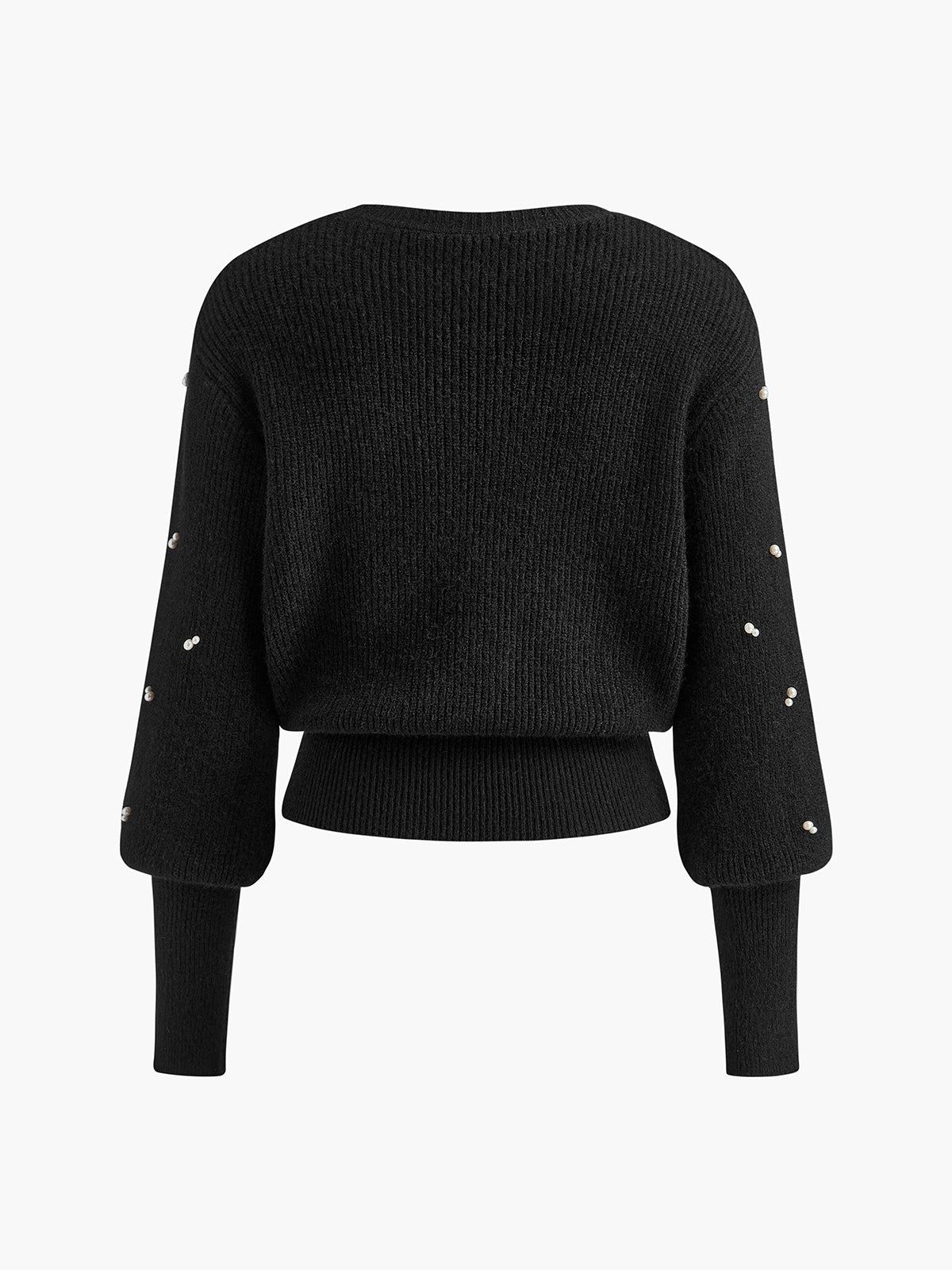 Clara | Eleganter Perlenpullover