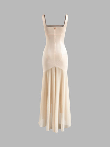 Clara | Chiffon Tankkleid mit romantischem Chic