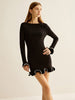 Bora | Elegantes Rüschenspiel Kleid