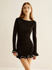 Bora | Elegantes Rüschenspiel Kleid